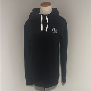 Volcom Long Black Hoodie Sweater